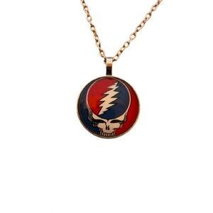 Grateful Dead Steal your Face necklace NWOT